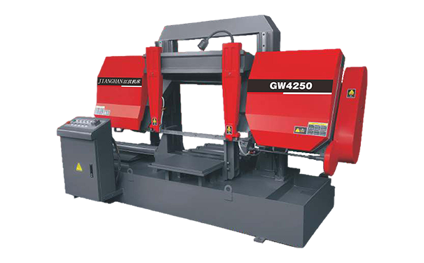 海丰GW4250双柱龙门卧式带锯床